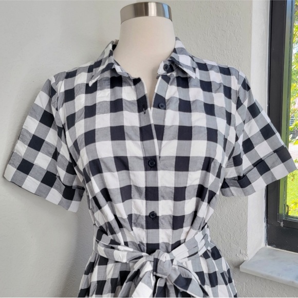 EUC TARGET collab black and white gingham sundress with pockets XS - Picture 5 of 10